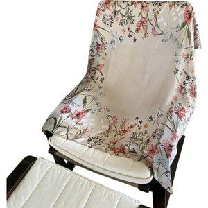 Beige Vintage Polyester Square 42" X 40"